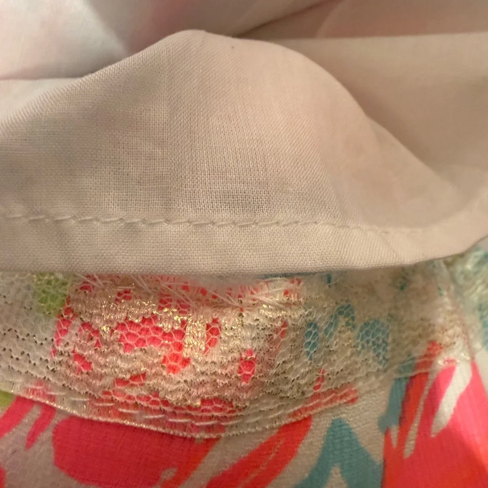 Lilly Pulitzer Pearl Shift Pop Up Lobstah Roll womens size 16 nwt - Picture 8 of 8
